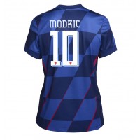 Kroatien Luka Modric #10 Replika Bortatröja Dam EM 2024 Kortärmad